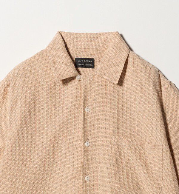 UNITED ARROWS「＜GUY ROVER＞ショートスリーブ オープンカラーシャツ」|シャツ・ブラウス|