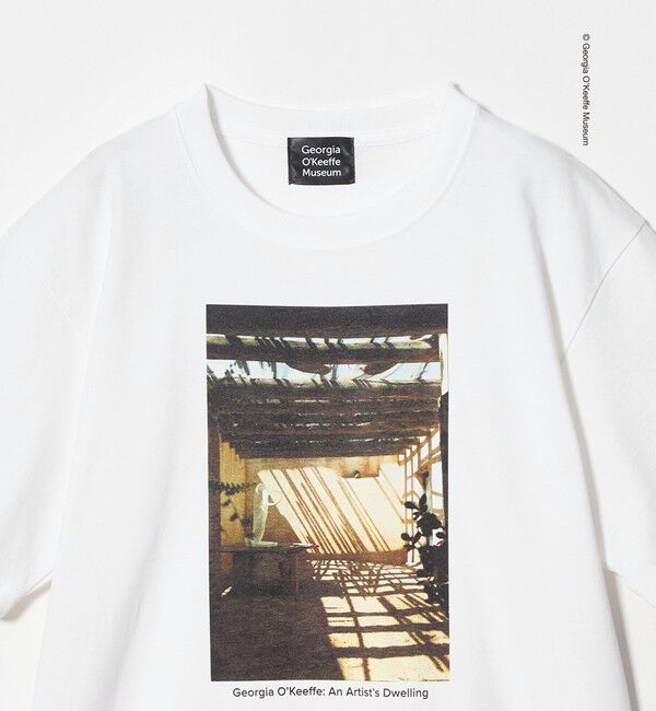 UNITED ARROWS「【別注】＜Georgia O&rsquo;Keeffe Museum＞グラフィック Tシャツ」|Tシャツ・カットソー|