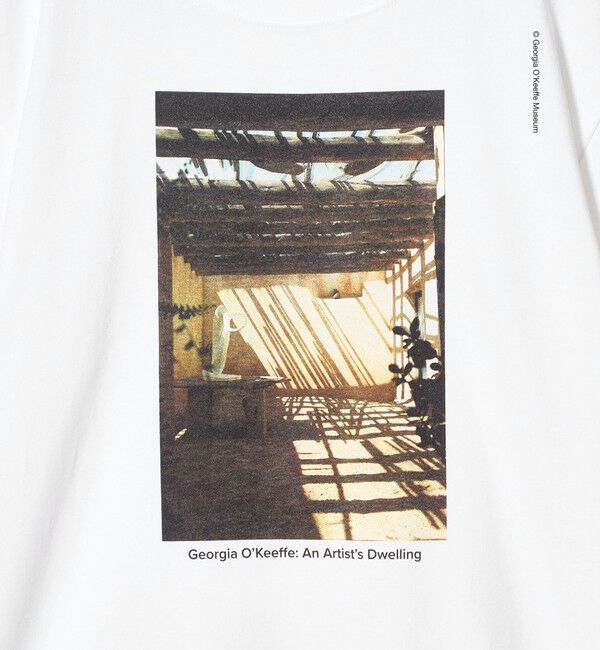 UNITED ARROWS「【別注】＜Georgia O&rsquo;Keeffe Museum＞グラフィック Tシャツ」|Tシャツ・カットソー|