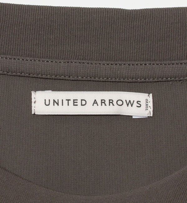 UNITED ARROWS「ALBINI アルビニ トリコット Tシャツ 抗菌防臭」|Tシャツ・カットソー|