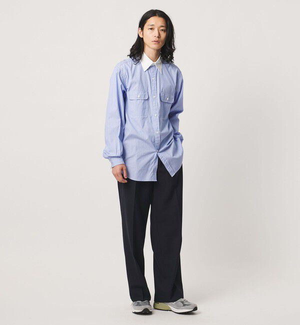 UNITED ARROWS「＜District＞ダブルポケット レギュラーカラー シャツ」|シャツ・ブラウス|