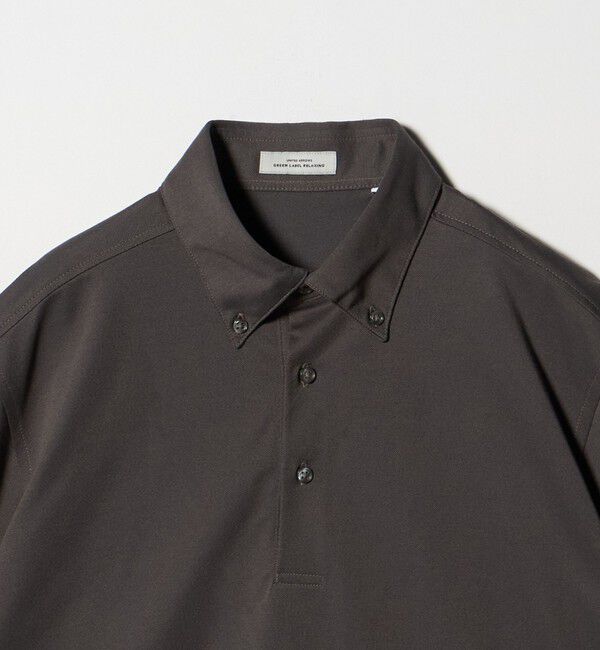 UNITED ARROWS green label relaxing「DUADRY clean バーズアイ ボタンダウン ビズポロ ポロシャツ -吸水速乾・抗菌-」|ポロシャツ|