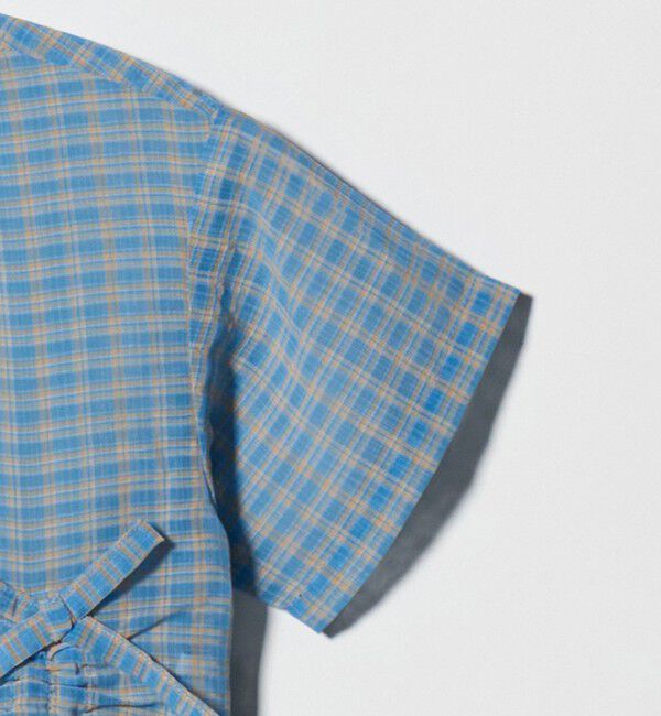 UNITED ARROWS green label relaxing「シースルー チェック シャツ / キッズ  100cm-130cm」|シャツ・ブラウス|