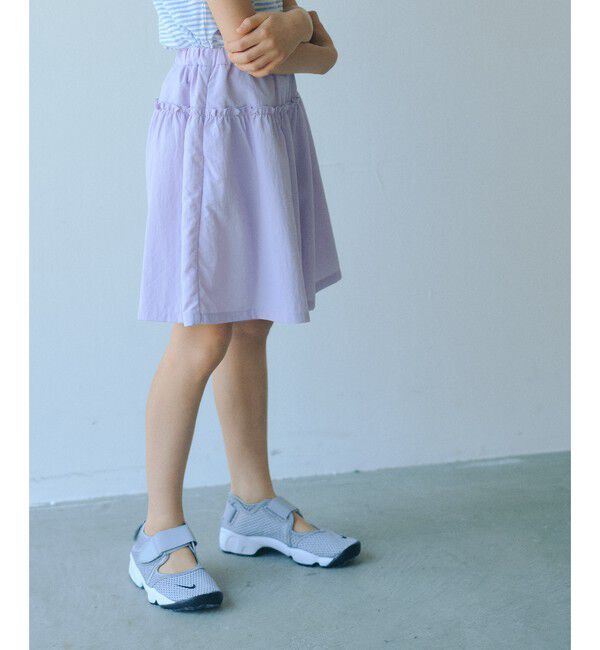 UNITED ARROWS green label relaxing「【スタメンシリーズ】タッサーフリルキュロット / キッズ  100cm-160cm」|その他|LILAC