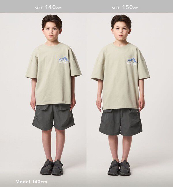 UNITED ARROWS green label relaxing「【スタメンシリーズ】タッサー ハーフパンツ / キッズ  100cm-160cm」|その他|