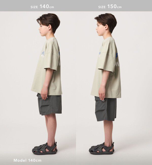 UNITED ARROWS green label relaxing「【スタメンシリーズ】タッサー ハーフパンツ / キッズ  100cm-160cm」|その他|