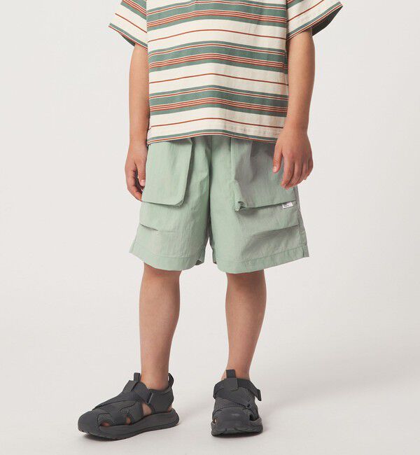 UNITED ARROWS green label relaxing「【スタメンシリーズ】タッサー ハーフパンツ / キッズ  100cm-160cm」|その他|