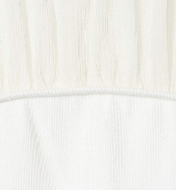 EMMEL REFINES「＜EMMEL REFINES＞EM ヨウリュウ カタフリル ドッキング Tシャツ」|Tシャツ・カットソー|