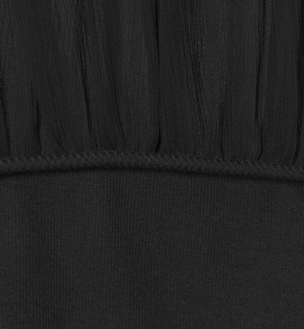 EMMEL REFINES「＜EMMEL REFINES＞EM ヨウリュウ カタフリル ドッキング Tシャツ」|Tシャツ・カットソー|
