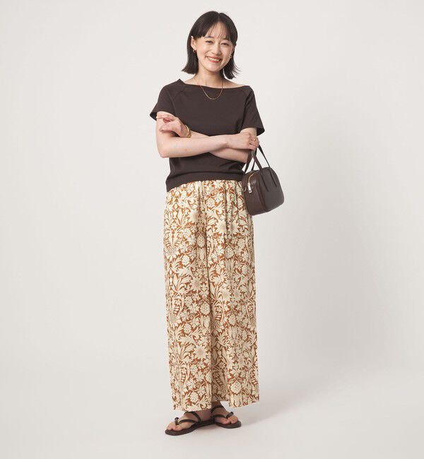 UNITED ARROWS green label relaxing「リバティプリント ワイドパンツ」|その他|