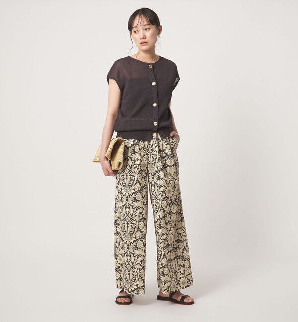 UNITED ARROWS green label relaxing「リバティプリント ワイドパンツ」|その他|