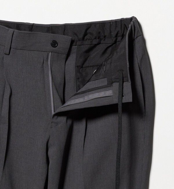 UNITED ARROWS green label relaxing「A+ air メッシュ スタンダード 1プリーツ スラックス -ストレッチ・吸水速乾-」|スラックス|