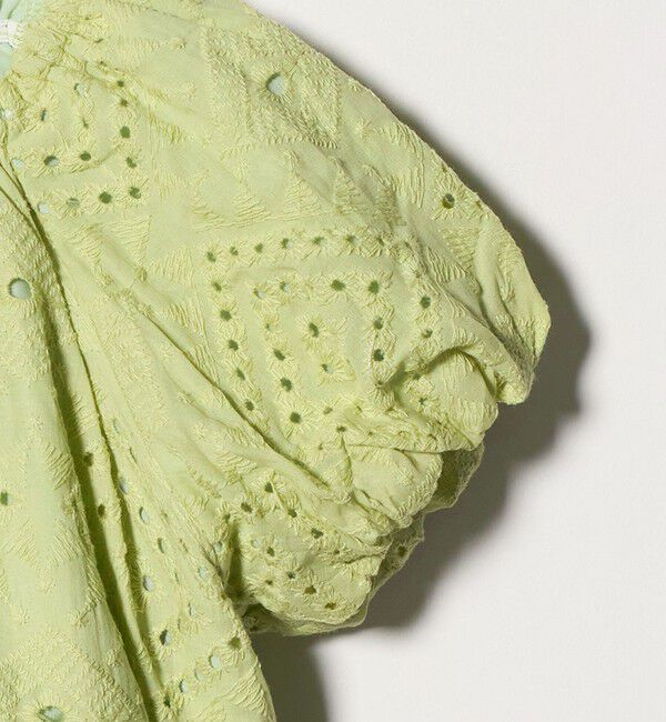 UNITED ARROWS green label relaxing「デザイン レース ブラウス / キッズ 100cm-130cm」|シャツ・ブラウス|