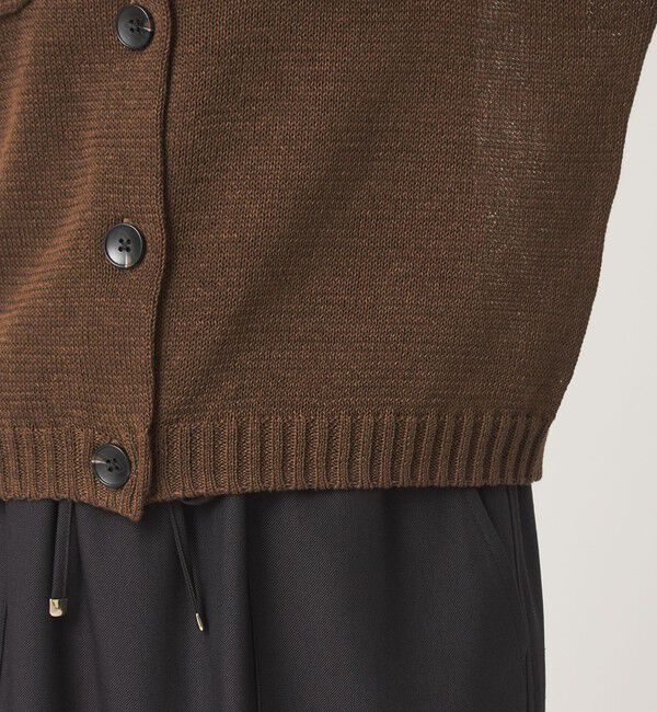 UNITED ARROWS green label relaxing「ハーフスリーブ ニット カーディガン」|カーディガン|