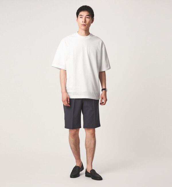 UNITED ARROWS green label relaxing「Deo-Papi プレーティング クルーネック 半袖 Tシャツ -消臭性-」|Tシャツ・カットソー|
