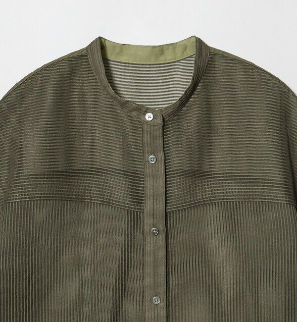 UNITED ARROWS green label relaxing「シアー コードレーン ショートスリーブ シャツ」|シャツ・ブラウス|