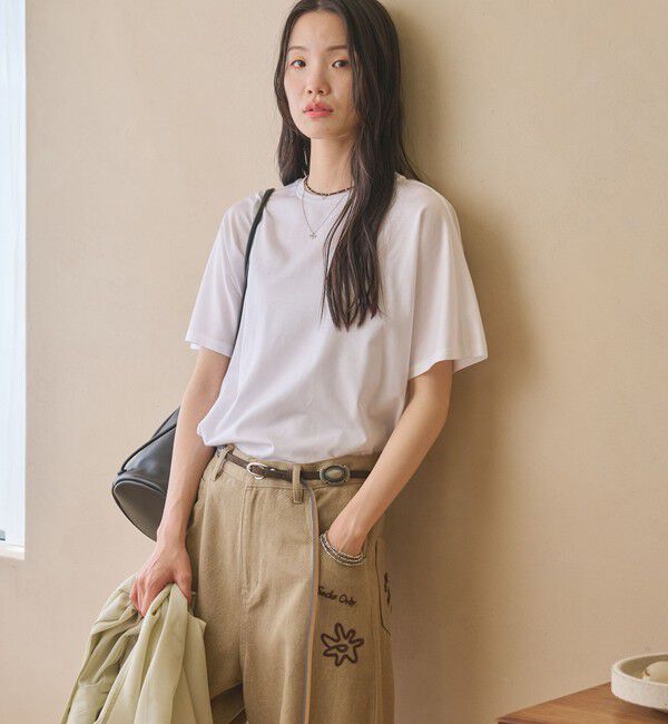 BEAUTY&YOUTH UNITED ARROWS「【WEB限定 Wardrobe DAILY MINIMAL】ドルマンスリーブ Tシャツ」|Tシャツ・カットソー|