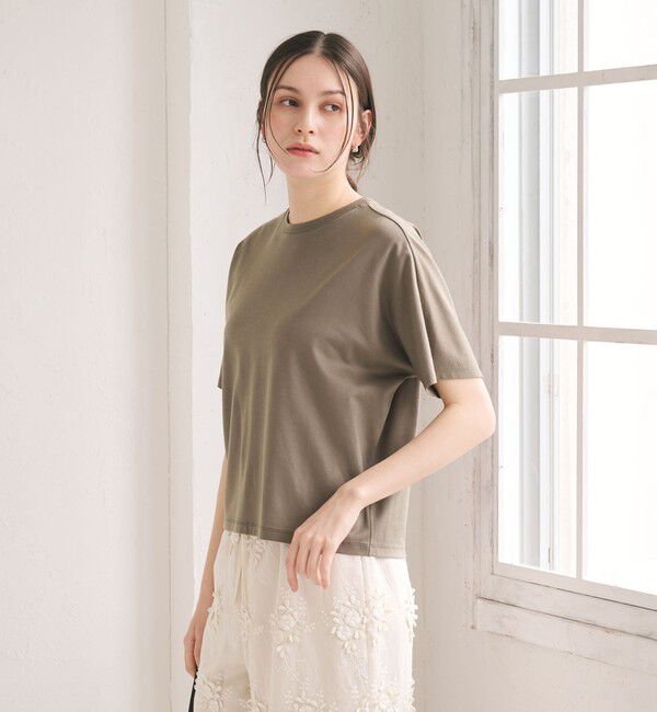 BEAUTY&YOUTH UNITED ARROWS「【WEB限定 Wardrobe DAILY MINIMAL】ドルマンスリーブ Tシャツ」|Tシャツ・カットソー|