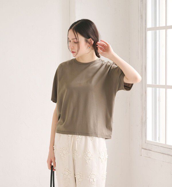 BEAUTY&YOUTH UNITED ARROWS「【WEB限定 Wardrobe DAILY MINIMAL】ドルマンスリーブ Tシャツ」|Tシャツ・カットソー|