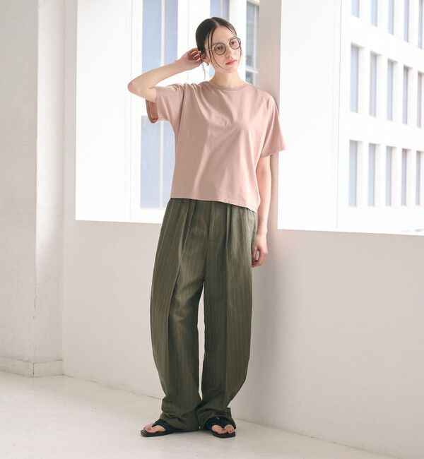 BEAUTY&YOUTH UNITED ARROWS「【WEB限定 Wardrobe DAILY MINIMAL】ドルマンスリーブ Tシャツ」|Tシャツ・カットソー|