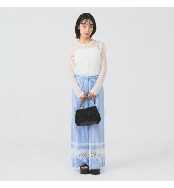 Ray BEAMS 「シアー センター シーム Tシャツ」|Tシャツ・カットソー|