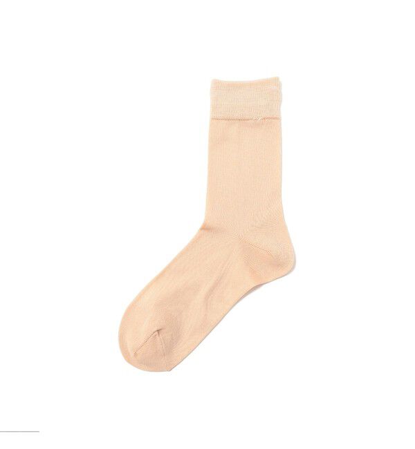 Demi-Luxe BEAMS 「ブライト ソリッド ソックス」|その他|BEIGE