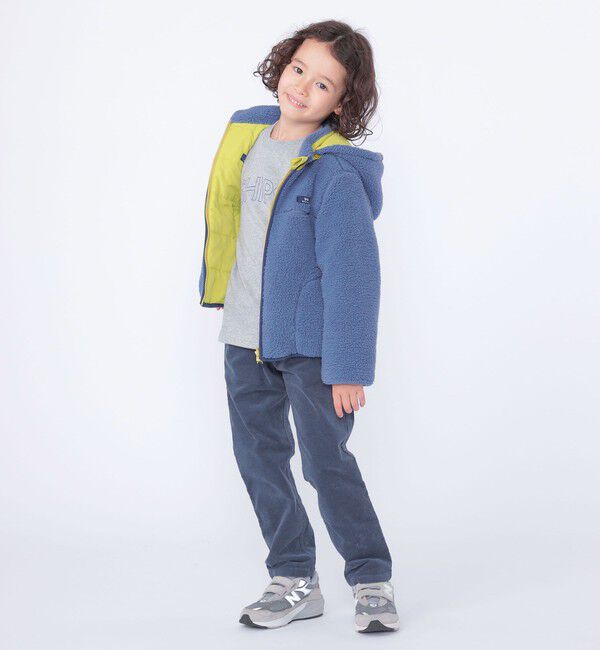 SHIPS KIDS「SHIPS KIDS:100～130cm / ストレッチ コーデュロイ 5ポケット パンツ」|チノ|