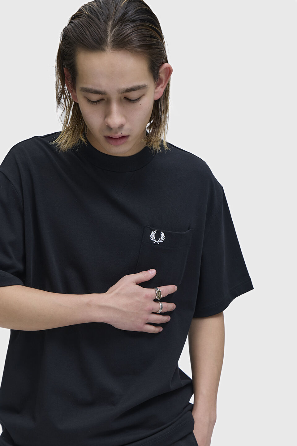 FRED PERRY 「FRED PERRY／Pocket Detail T-Shirt／ポケットディテールTシャツ」|Tシャツ・カットソー|