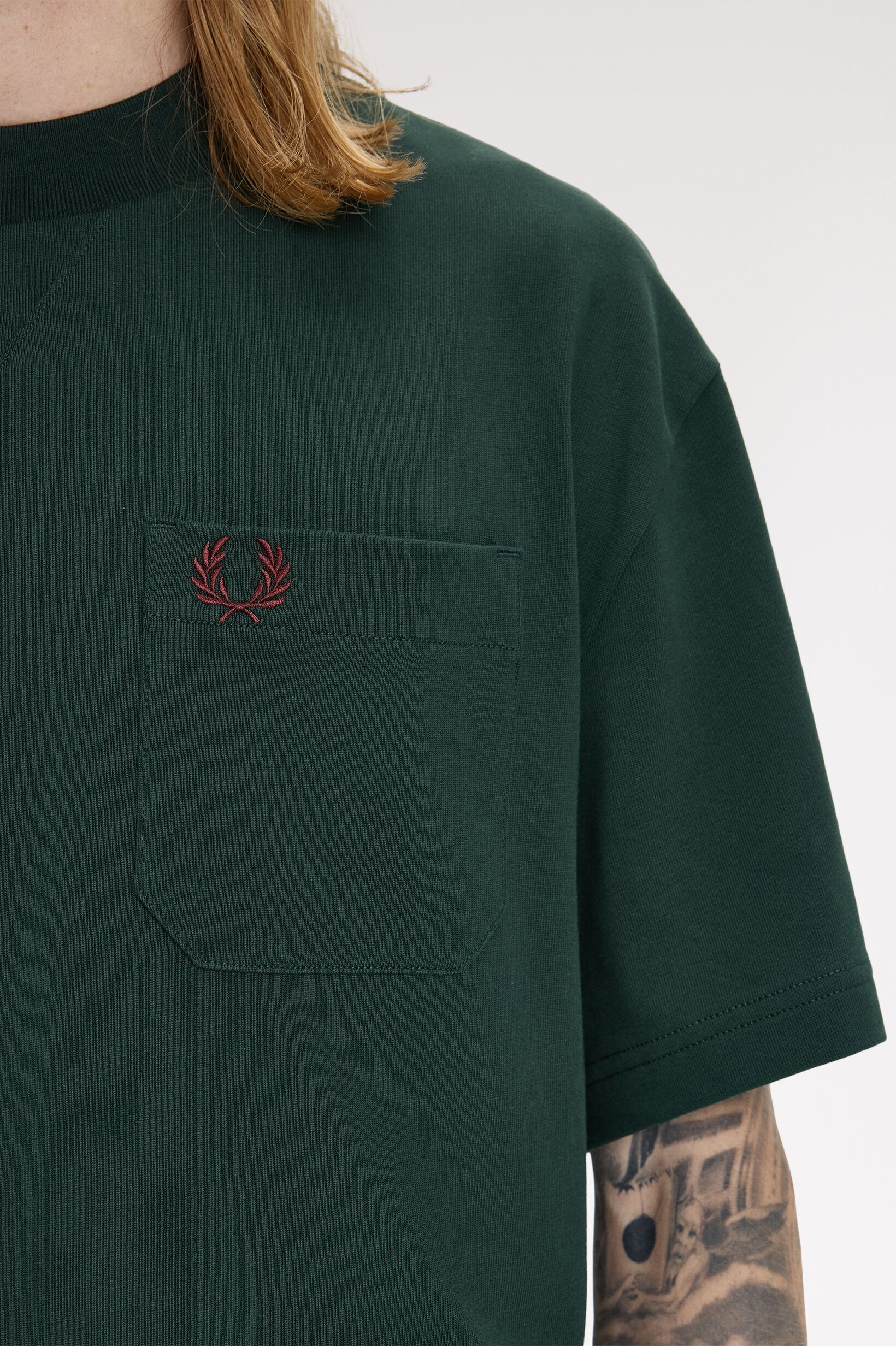 FRED PERRY 「FRED PERRY／Pocket Detail T-Shirt／ポケットディテールTシャツ」|Tシャツ・カットソー|