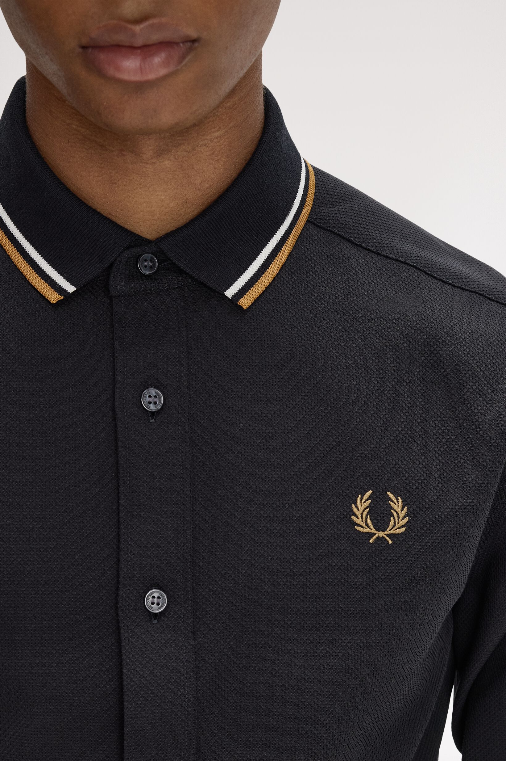 FRED PERRY 「Polo Collar Woven Pique Shirt／ポロカラーウーブンピケシャツ」|シャツ・ブラウス|