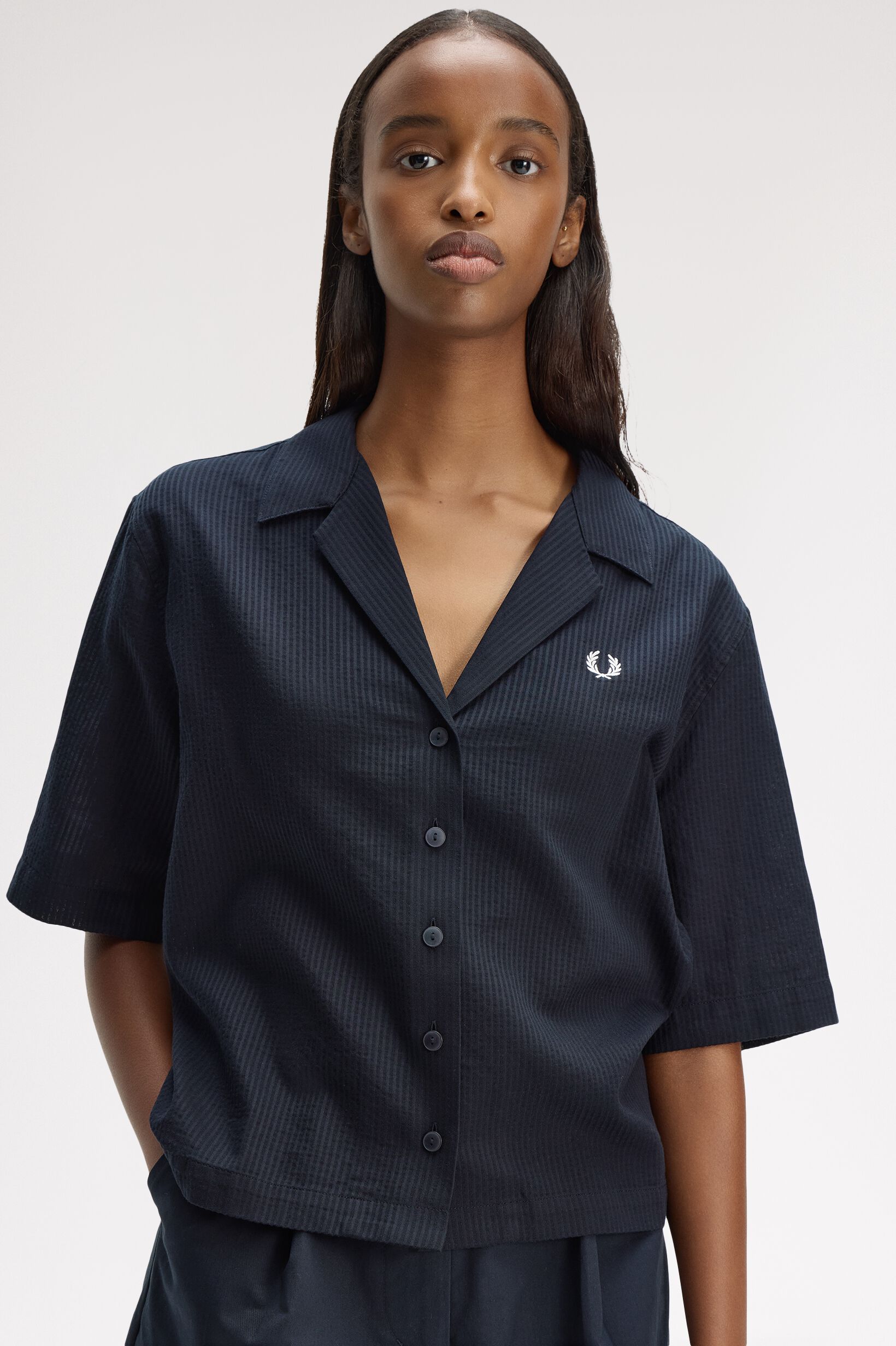 FRED PERRY 「Sheer Stripe Shirt ／シアーストライプシャツ」|シャツ・ブラウス|