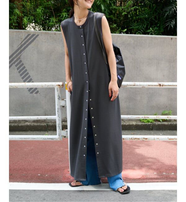 OUTDOOR PRODUCTS Usual Things「サーマルパールスナップワンピース」|ワンピース|