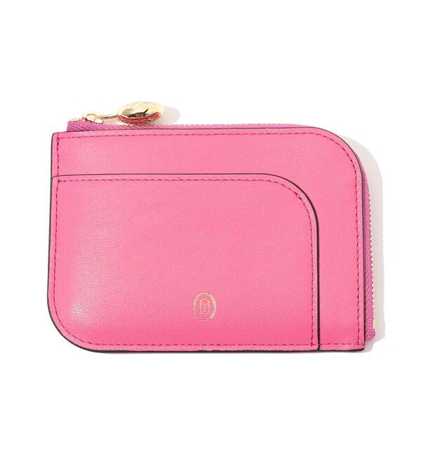 TOMORROWLAND GOODS「ATELIER TOMORROW FLAT ウォレット」|コインケース|33 ピンク