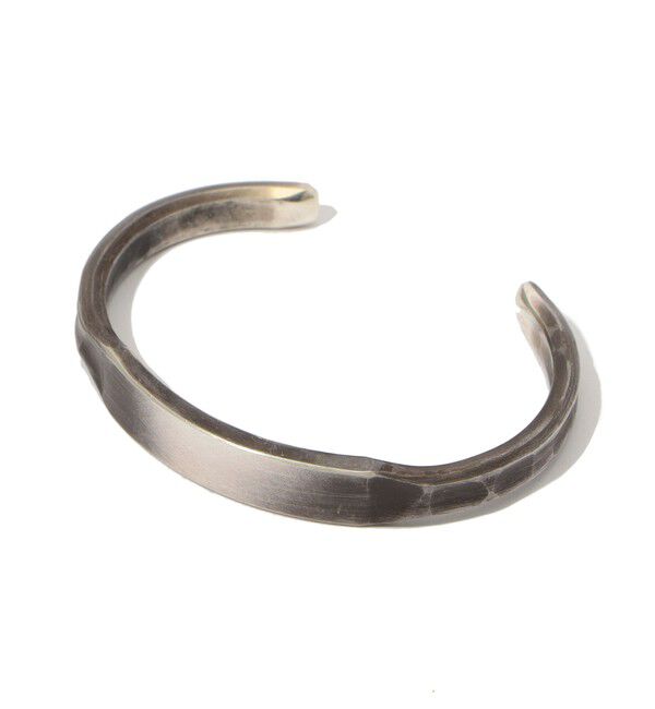 TOMORROWLAND GOODS「STUDEBAKER METALS ID CUFF シルバーバングル」|ブレスレット・バングル|81 シルバー