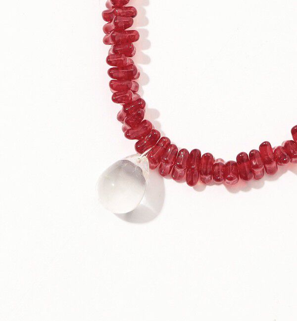 TOMORROWLAND GOODS「【別注】Sisi Joia RED CRISTAL DROP ネックレス」|ネックレス|