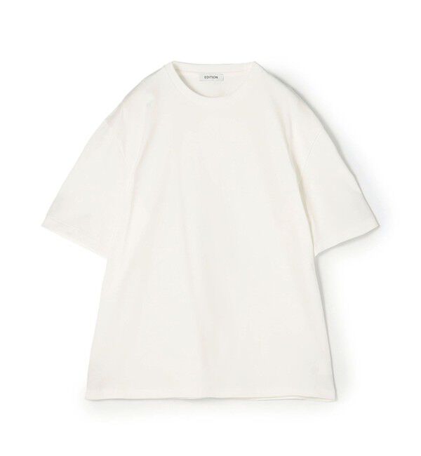 Edition「コットン クルーネックTシャツ」|Tシャツ・カットソー|11 ホワイト