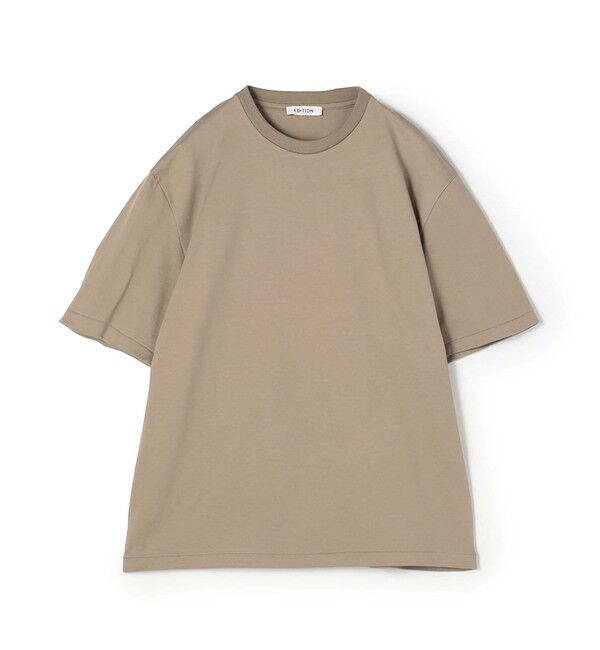 Edition「コットン クルーネックTシャツ」|Tシャツ・カットソー|43 ベージュ
