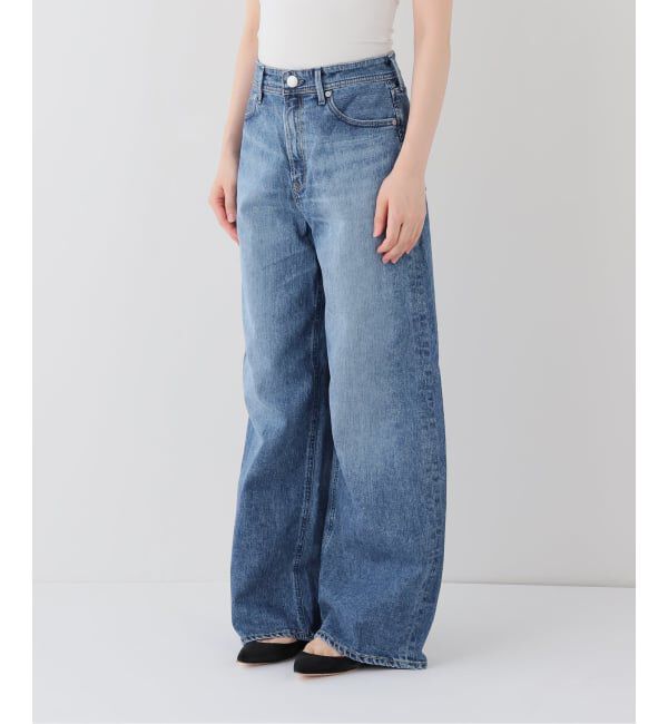 IENA「《追加》YANUK/ヤヌーク 別注 MARY Baggy straight デニムパンツ」|デニム|