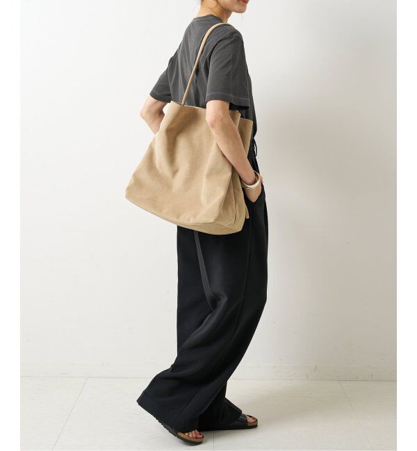 Spick and Span「≪追加≫ダブルクロスツータックパンツ」|スラックス|