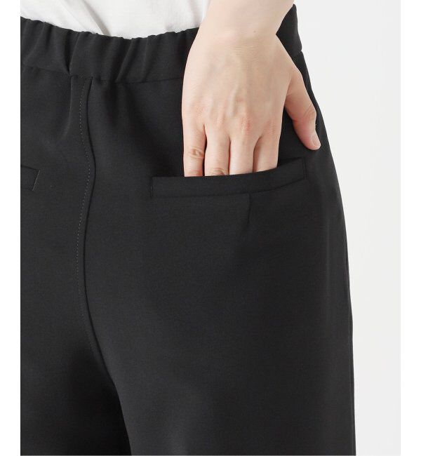 Spick and Span「≪追加≫ダブルクロスツータックパンツ」|スラックス|