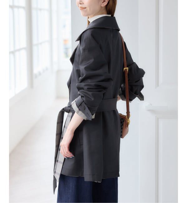 U by SPICK&SPAN「《予約》リバーシブルミドルトレンチコート」|トレンチコート|