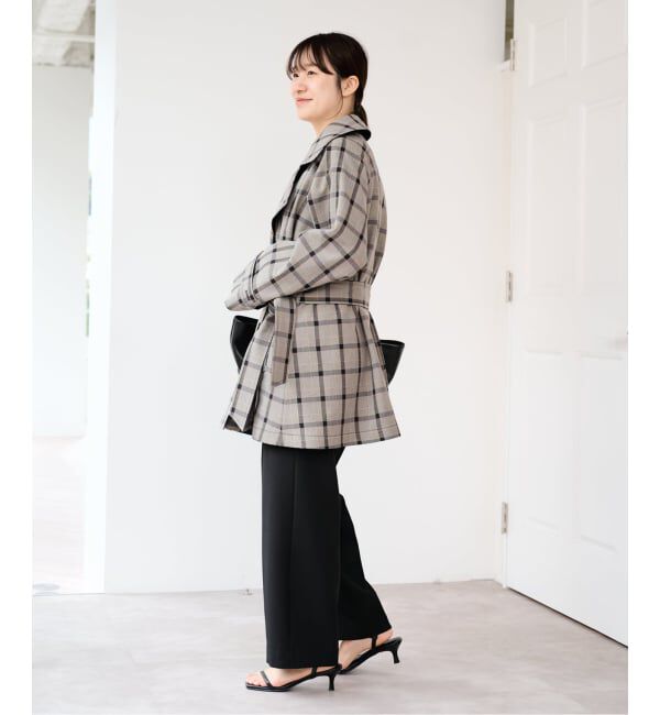 U by SPICK&SPAN「《予約》リバーシブルミドルトレンチコート」|トレンチコート|