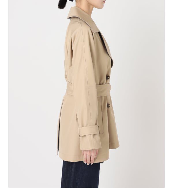 U by SPICK&SPAN「《予約》リバーシブルミドルトレンチコート」|トレンチコート|