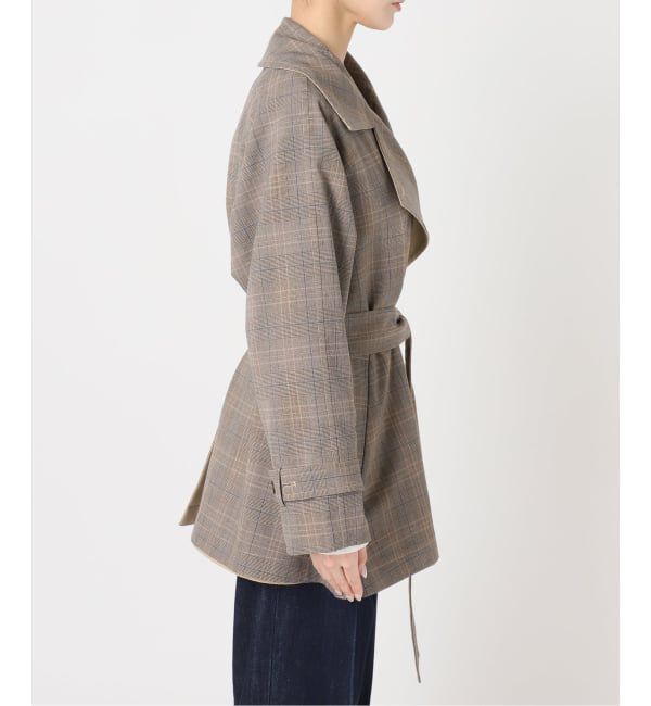 U by SPICK&SPAN「《予約》リバーシブルミドルトレンチコート」|トレンチコート|