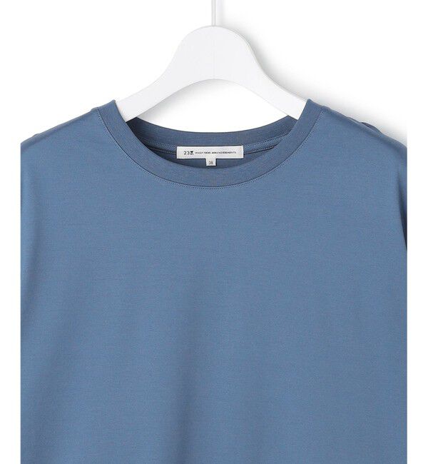 23区「シルキータッチ ベーシック Tシャツ」|Tシャツ・カットソー|