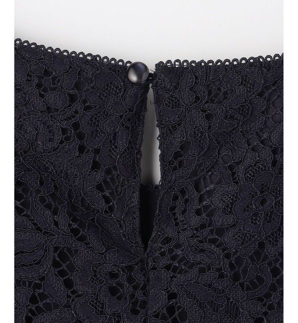 ANY SIS「【Lily Calin】レース&times;プリーツコンビ ドレス」|ドレス|