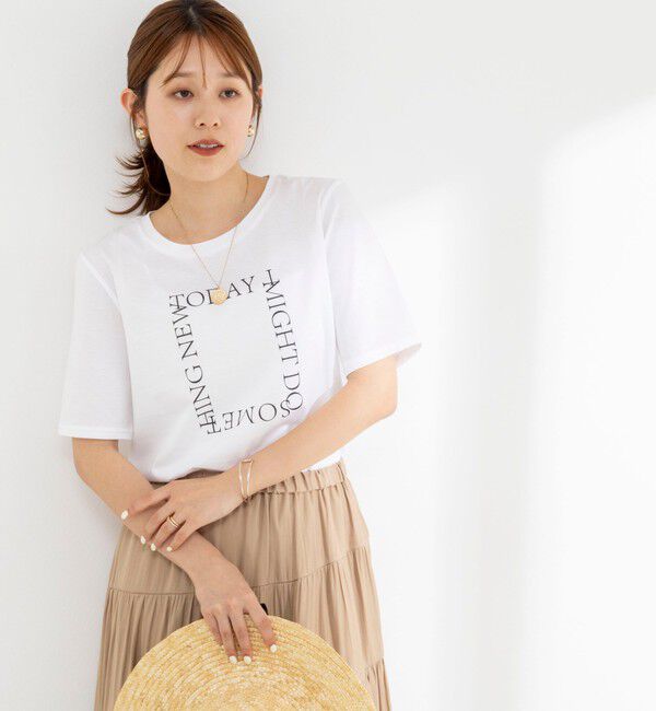 NOLLEY'S「ウォッシャブルプリントT」|Tシャツ・カットソー|