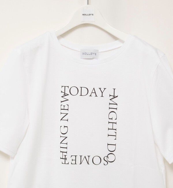 NOLLEY'S「ウォッシャブルプリントT」|Tシャツ・カットソー|