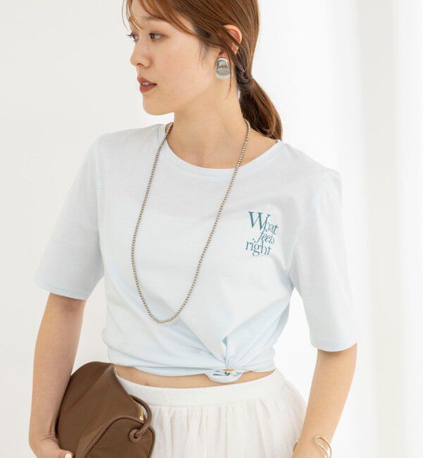 NOLLEY'S「ウォッシャブルプリントT」|Tシャツ・カットソー|