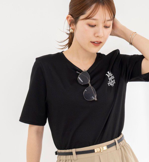 NOLLEY'S「ウォッシャブルプリントT」|Tシャツ・カットソー|